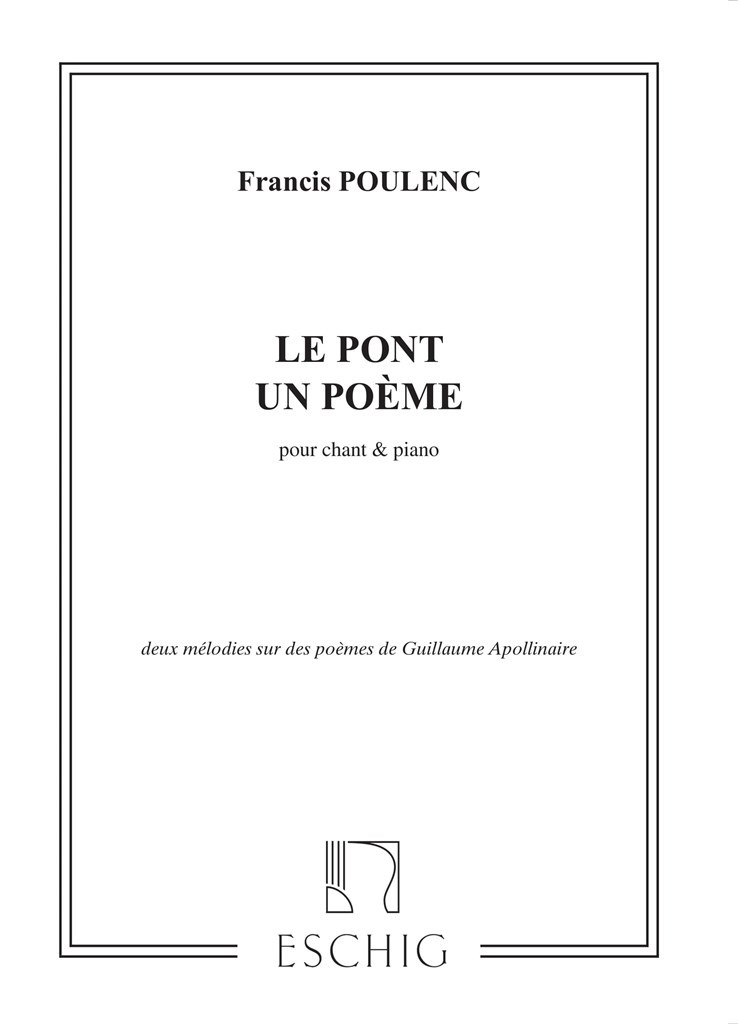Le Pont Un Poeme Cht-Piano
